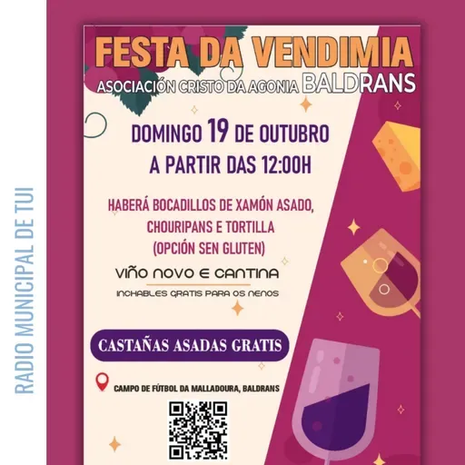 Ent. Jennifer Rocha, da Asociación Cristo da Agonía de Baldráns | Festa da Vendima