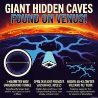 Venus's Hidden Lava Tube: A Kilometer-Wide Gateway Beneath Nix Mons