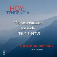 El pasaje más subrayado ~ Devocional de Jóvenes ~ 29 de julio 2025