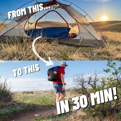 Get Out of Camp in 30 MINUTES! Here's How!