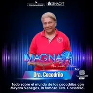 Todo del mundo de los cocodrilos con Miryam Venegas, la Dra. Cocodrilo