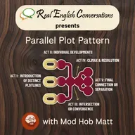 🎙️Pt. #6 Of 6 How to Master the PlotWeaver Parallel Plot Pattern for Business English with Curtis Davies, Mod Hob Matt & Maryam Shoja | Real English Conversations Podcast for Global Professionals