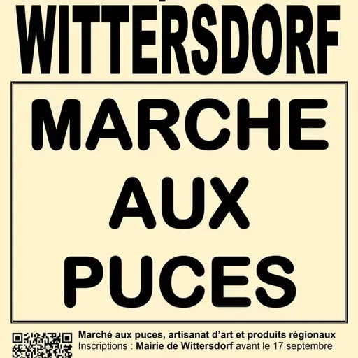 21ième Marché aux puces à Wittersdorf le 21 Septembre 2025