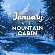 January at the Mountain Cabin