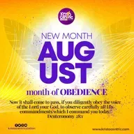 GOODDAY - OBEDIENCE MONTH - IT SHALL COME TO PASS