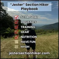 "Jester" Section Hiker Playbook: Step 5 - Nutrition