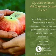 Los Cinco Minutos del Espíritu Santo - 31 de Agosto