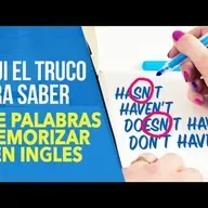 007. LA FORMULA PARA SABER QUE PALABRAS USAR EN INGLES Y QUE DECIR EN INGLES