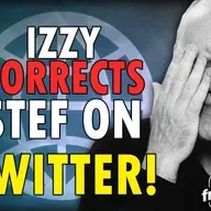 5887 Izzy Corrects Stef on Twitter!