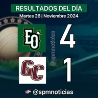 FINAL ✅ Estrellas Orientales 4 ❌ Gigantes del Cibao1 (26-11-2024)