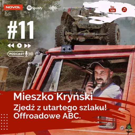 #NOVOLpodcasts 13. Zjedź z utartego szlaku! Offroadowe ABC z Mieszkiem Kryńskim!