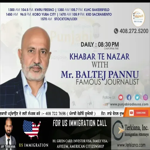 Khabar Te Nazar with Baltej Pannu - Thursday, February 20, 2025 #2