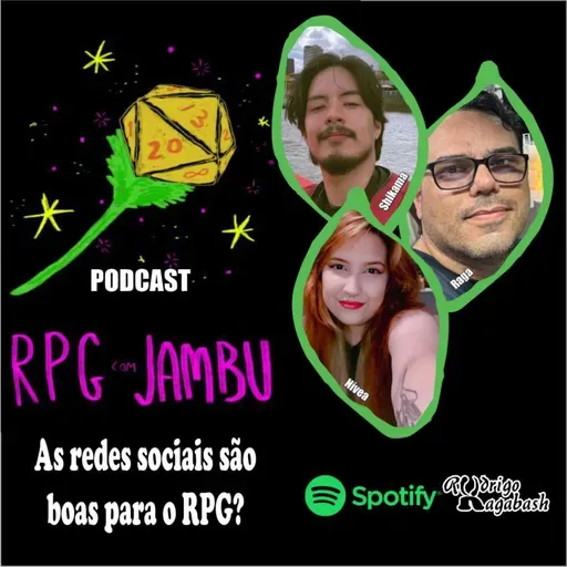 Podcast RPG com Jambu #14 | As redes sociais são boas para o RPG?