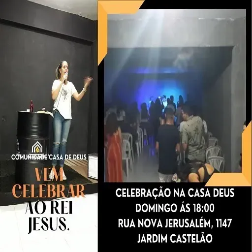 VENHA CELEBRAR AO REI JESUS