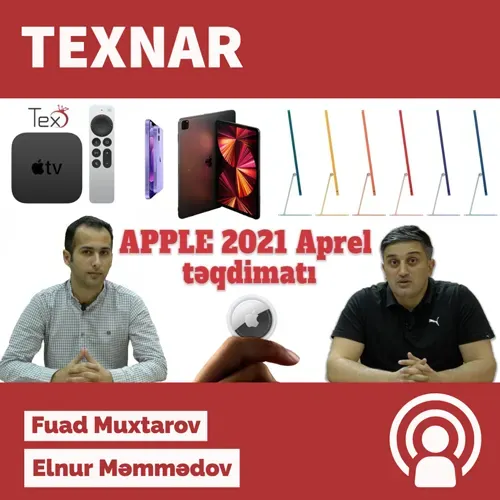 Apple Aprel 2021 təqdimatı: Bənövşəyi iPhone, Airtag, iMac 24 M1, iPad Pro M1 | TEXNAR.az