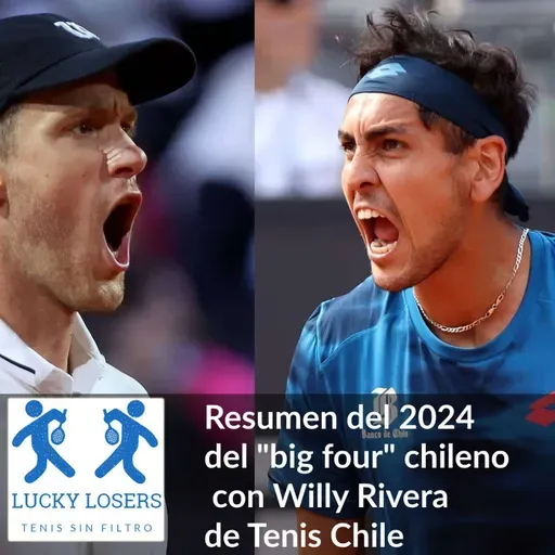 06/ene/2025 - Resumen del 2024 del "big four" chileno con Willy Rivera de Tenis Chile