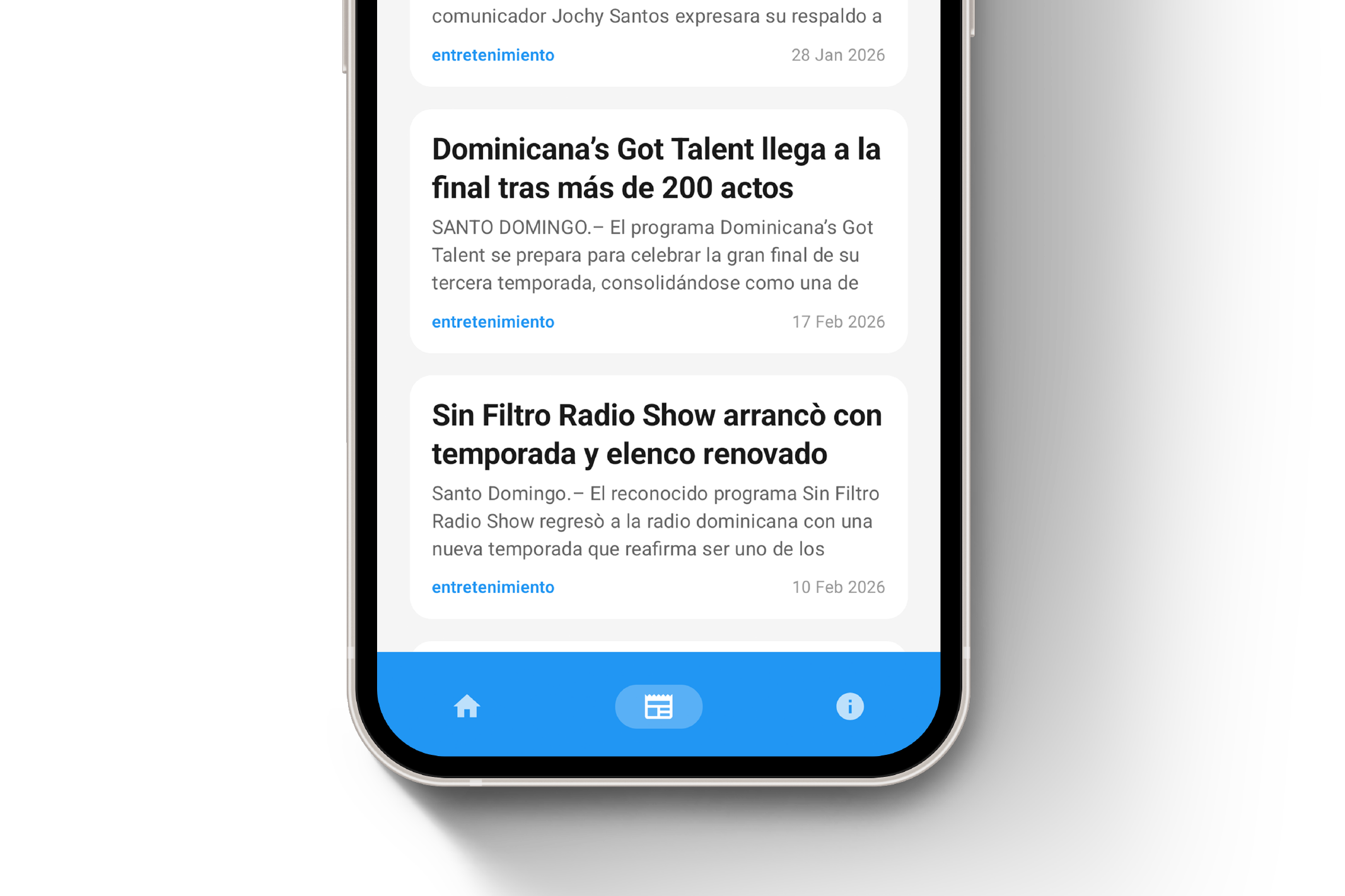 News & Content Feeds
